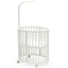 Cribs & Mattresses|Cribs & Mattresses>Sleepi Stokke® ™ Mini​ Crib Bundle with Mattress​ V3 - White
