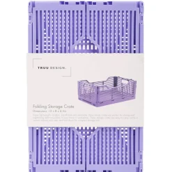 Discount Storage Basket Purple Storage
