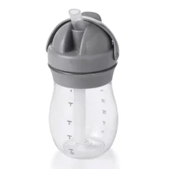 Tableware|Plates & Placemats>Oxo Tot Straw Cup 9oz - Grey