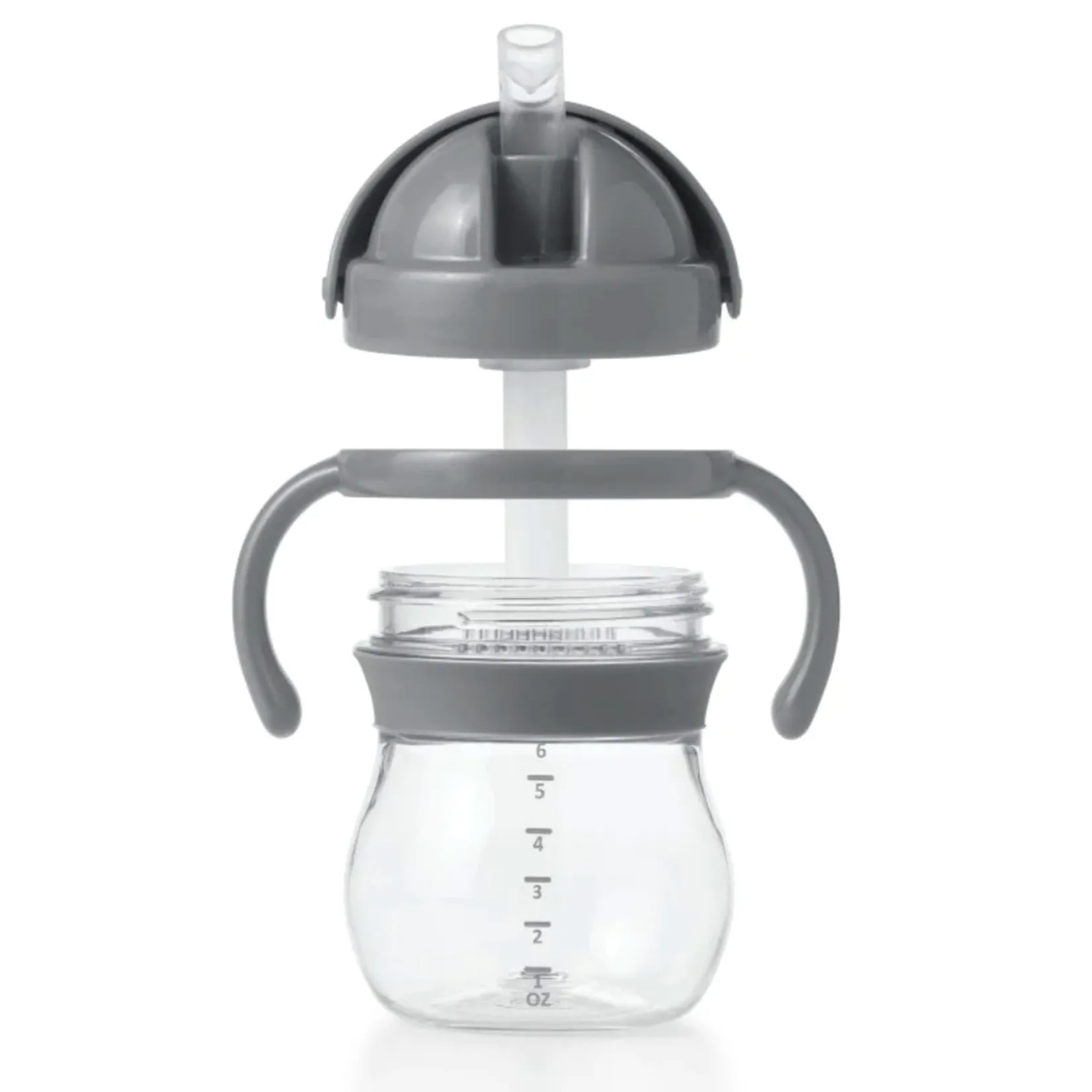New Straw Cup With Handle 6oz - Grey Kids Cups & Tumblers|Cups & Tumblers