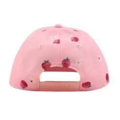 Hats And Caps>Nano Strawberries Cap 12-24m Pink