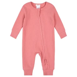 Pajamas|Pyjamas>Firsts par Petit Lem Strawberries Pajamas 0-12 Pink