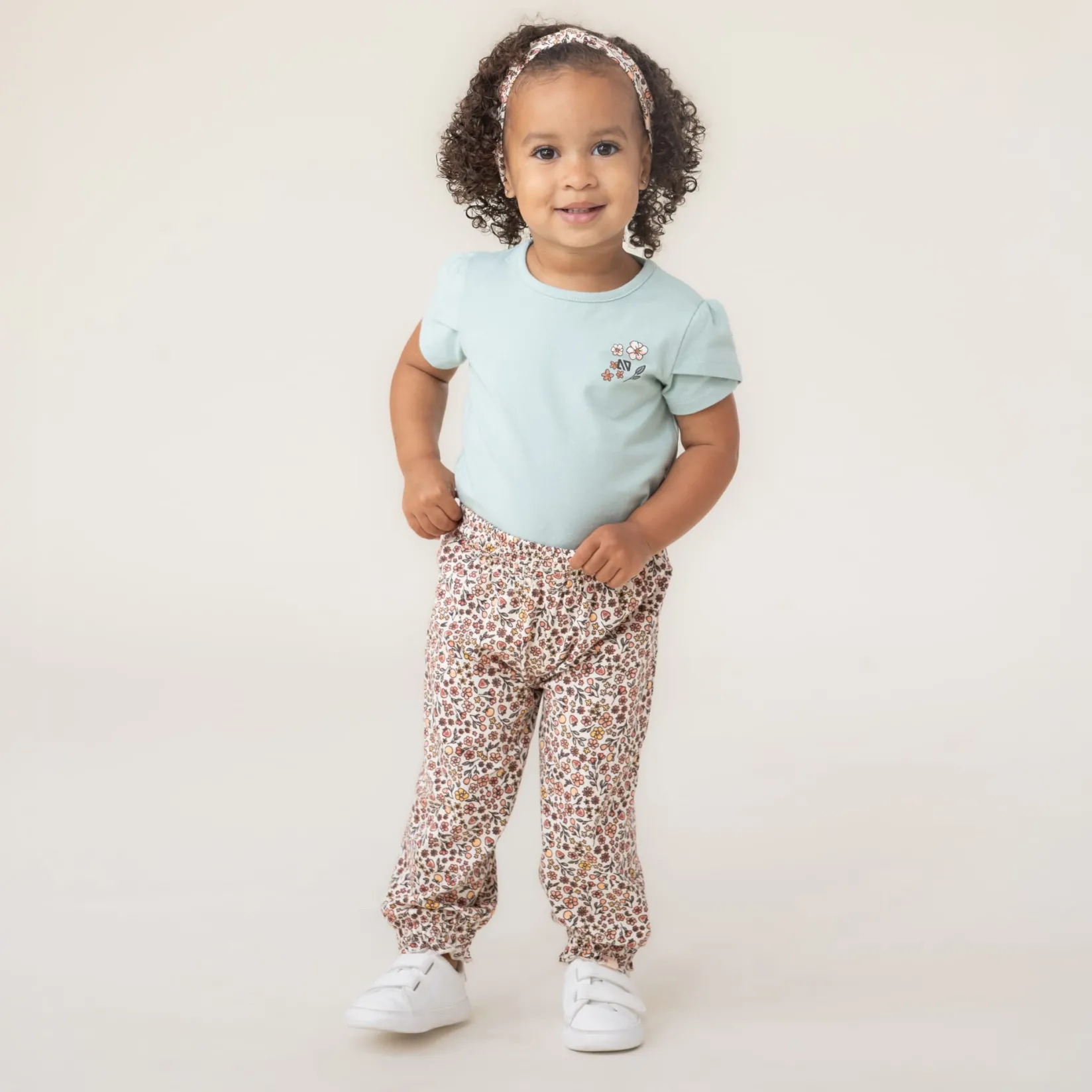 Dresses, Skirts & Outfits>Nano Strawberries Printed Pant Set Mint