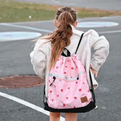 Hot Strawberries Shoes Bag Kids Shoe Bags