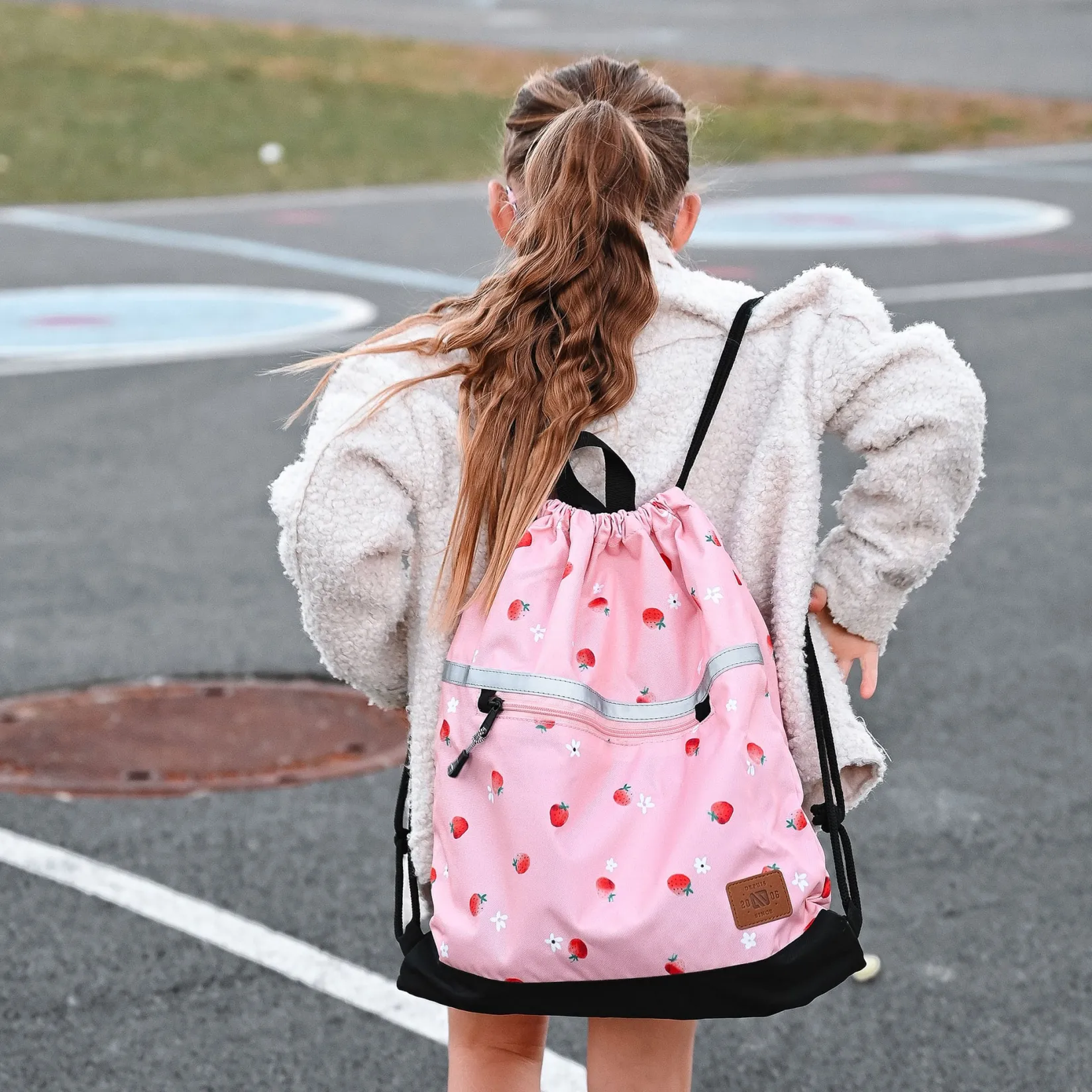 Hot Strawberries Shoes Bag Kids Shoe Bags