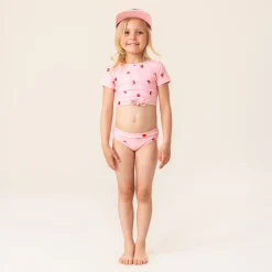 Swimsuits>Nano Strawberries Uv 2pc Swimsuit Pink