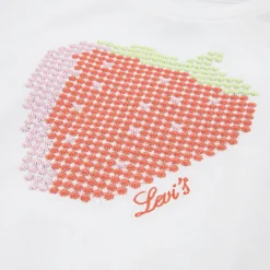 Tops>Levis Strawberry T-shirt 4-6x White