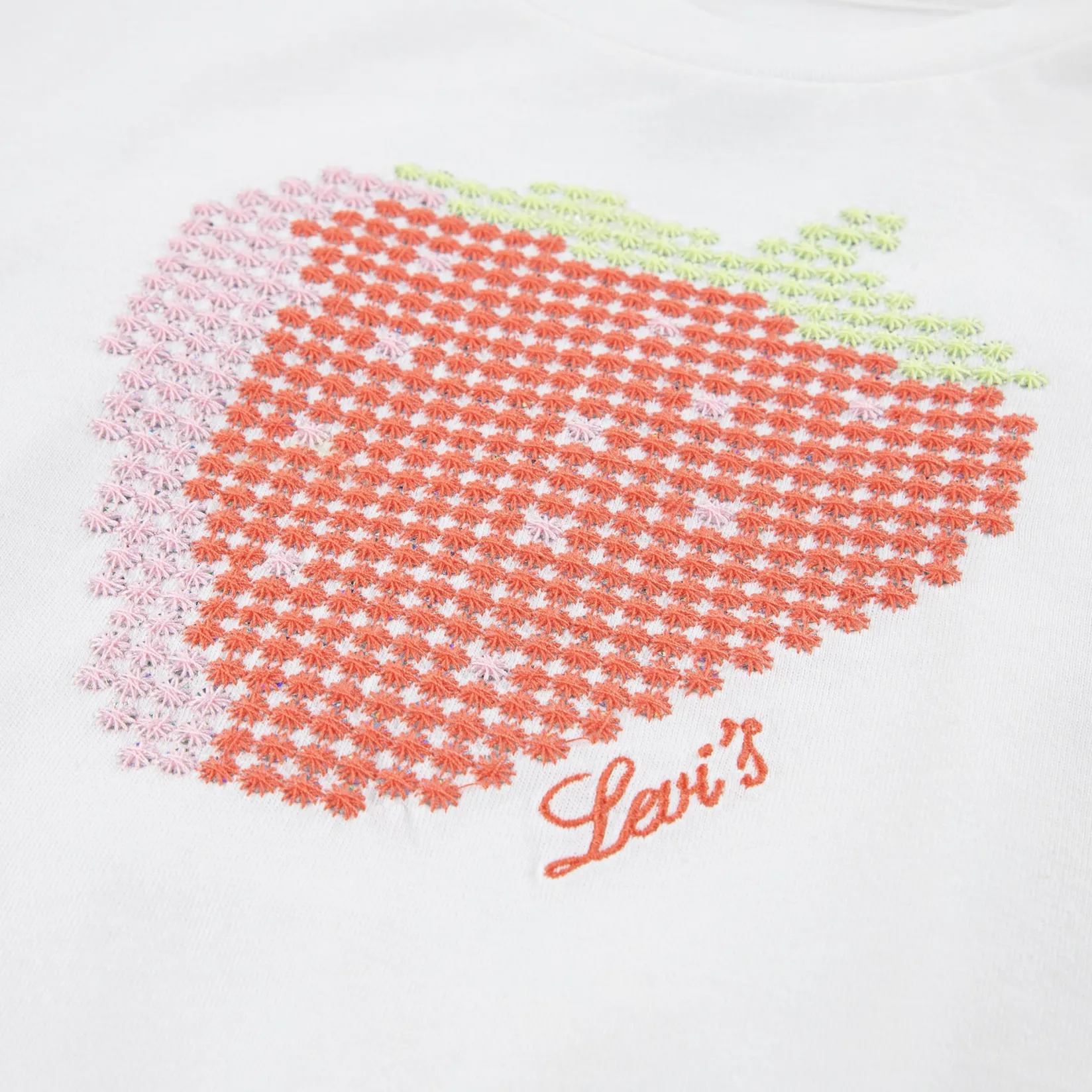 Tops>Levis Strawberry T-shirt 4-6x White