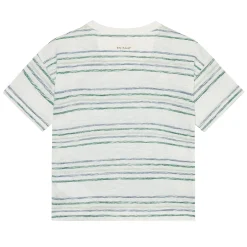 Tops>En Fant Stripe T-shirt 3-10 White