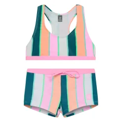 New Stripe Uv Bikini 4-12 Kids Swimsuits