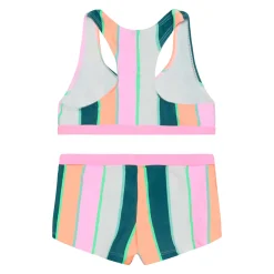 New Stripe Uv Bikini 4-12 Kids Swimsuits