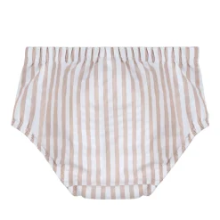 Swimsuits>Petit Lem Striped Swim Diaper 0-24m Beige
