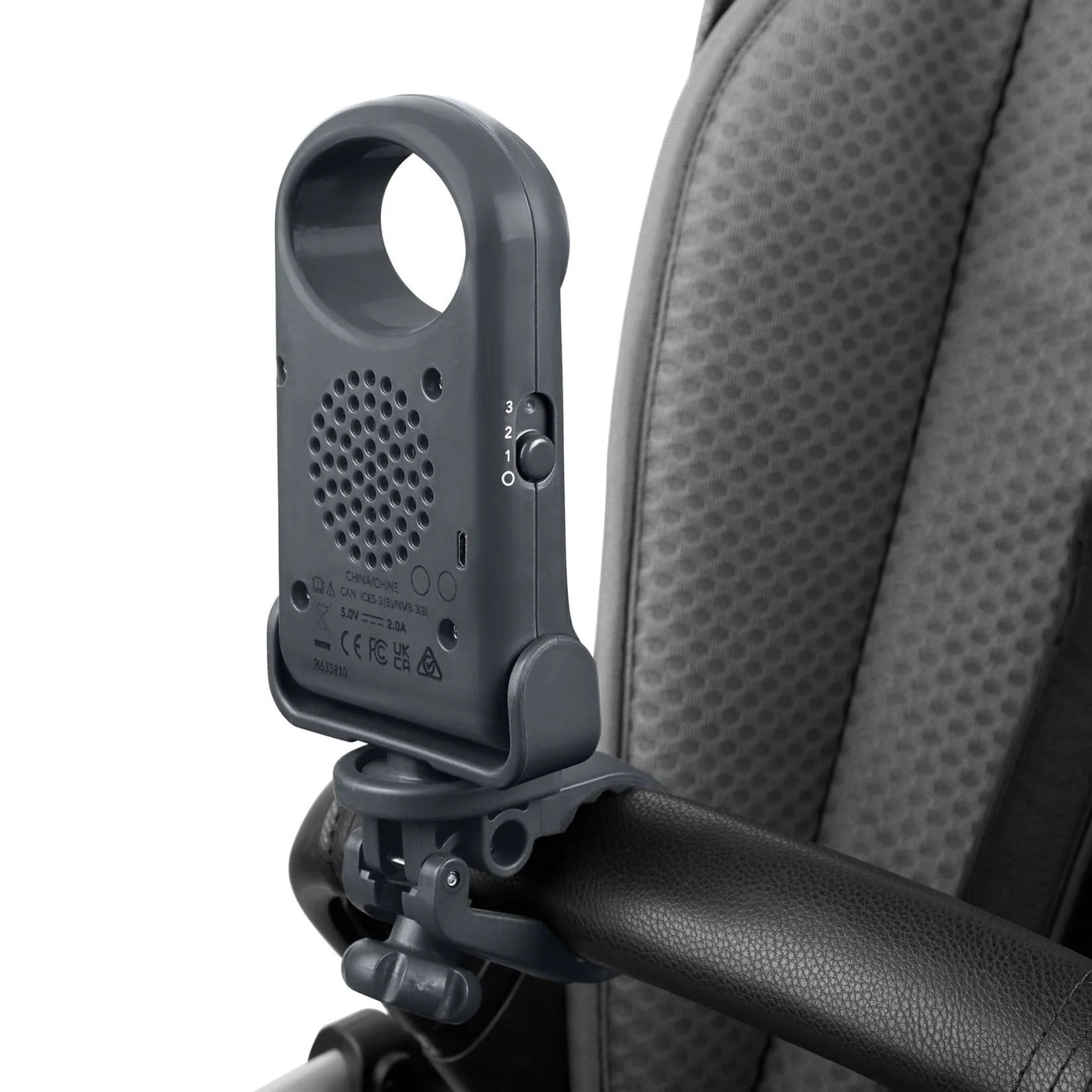 Strollers & Trailers|Outdoors & Travel>Skip Hop Stroller Fan Charcoal