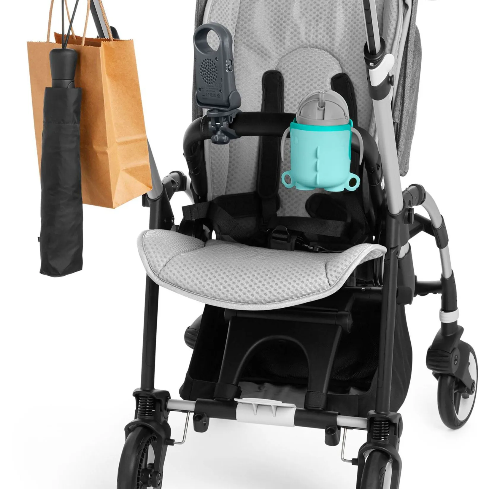 Strollers & Trailers|Outdoors & Travel>Skip Hop Stroller Fan Charcoal