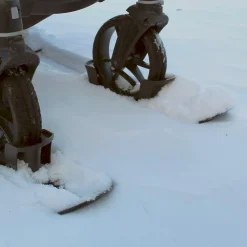 Stroller Skis - 4 Wheels Set Kids Winter Activities|Strollers & Trailers