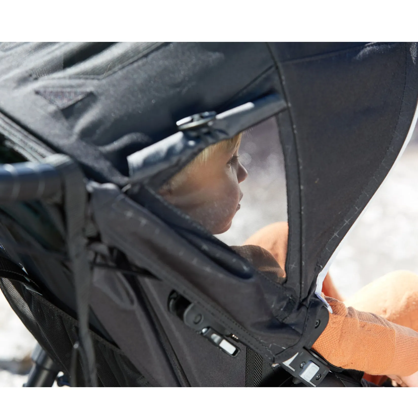 Strollers|Strollers & Trailers>Baby Jogger Summit X3 Stroller - Midnight Black