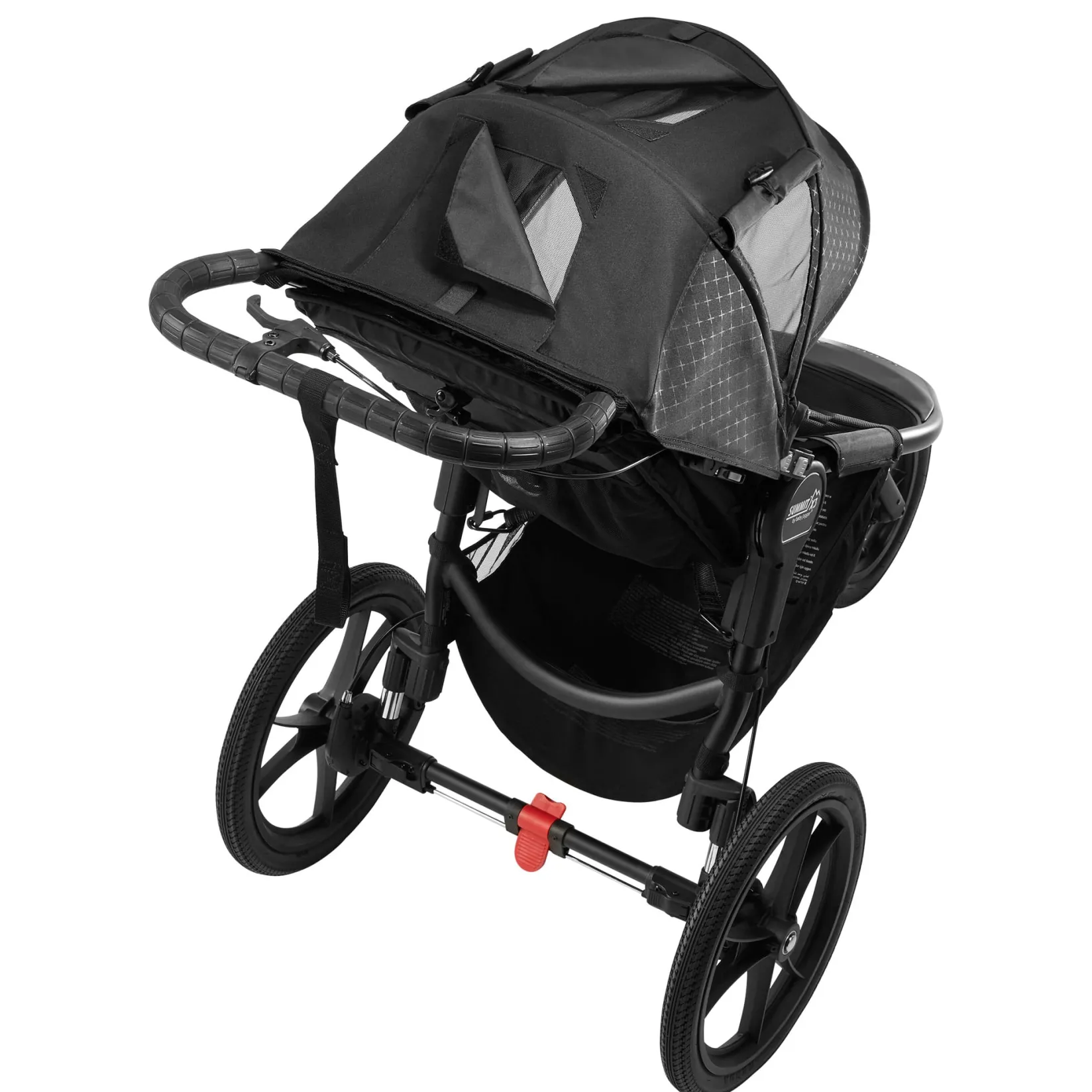 Strollers|Strollers & Trailers>Baby Jogger Summit X3 Stroller - Midnight Black