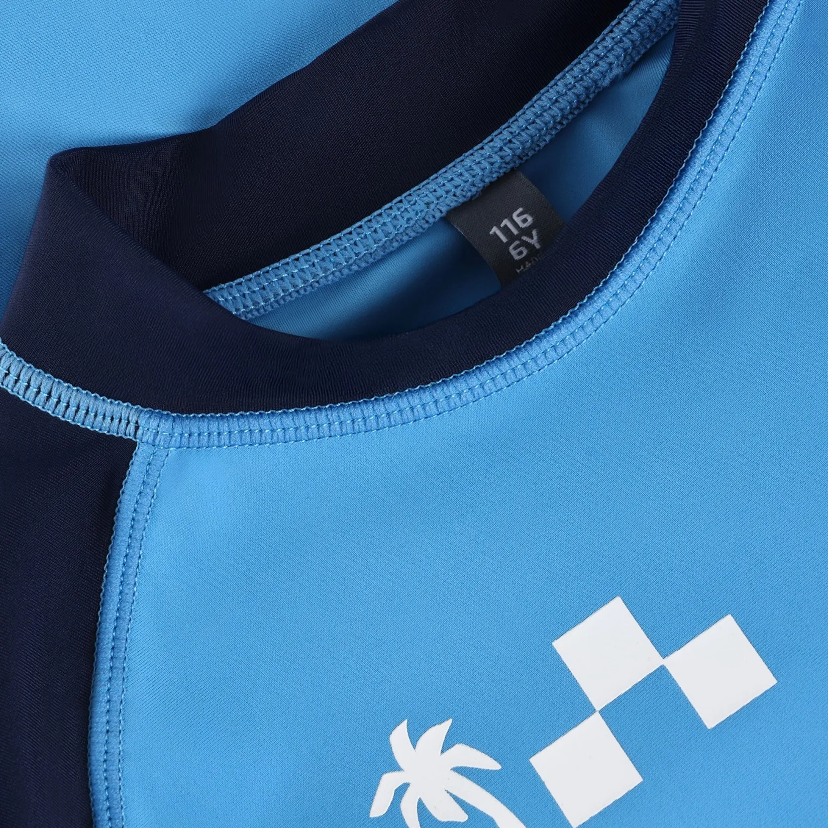 Swimsuits>Color Kids Sun Rashguard 2-12 Blue