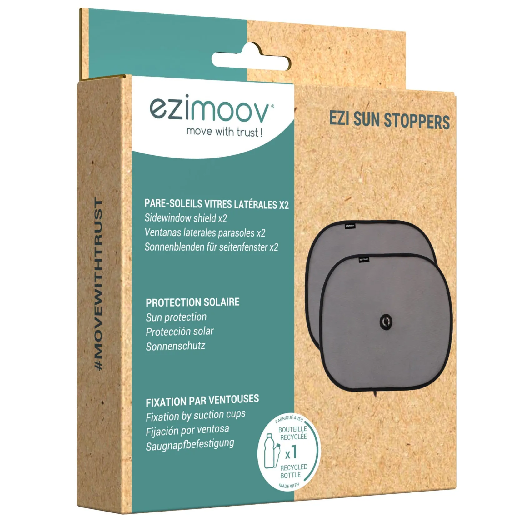 Car Seats & Booster Seats|Car Seats>Ezimoov Sun Shade Suction Cup Window x2