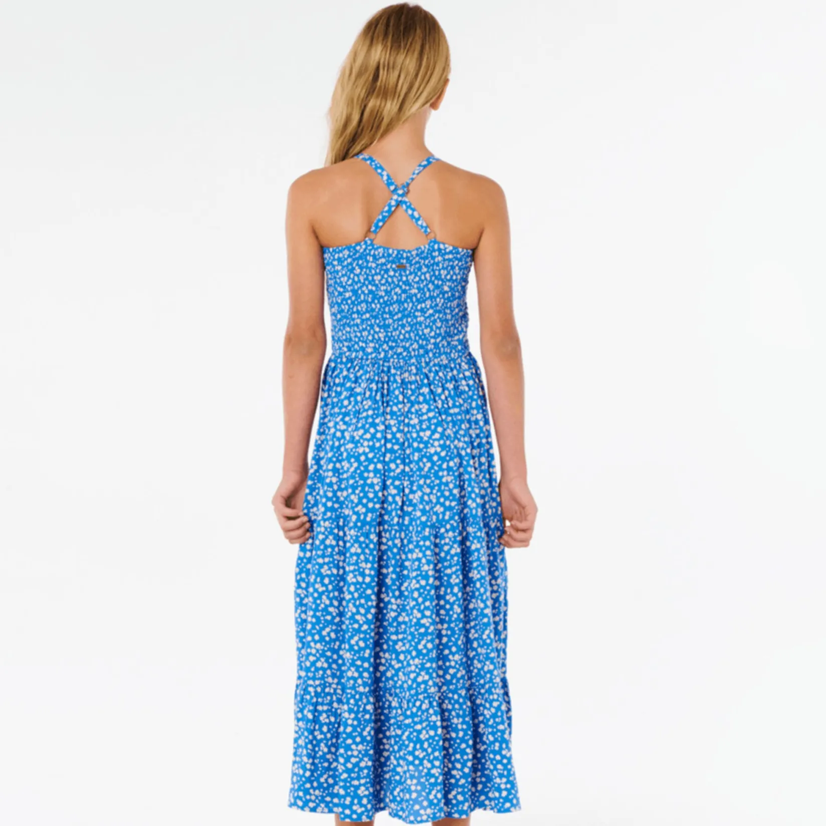 Dresses & Rompers>Rip Curl Sunshine Ditsy Mxi Dress 8-14y Blue