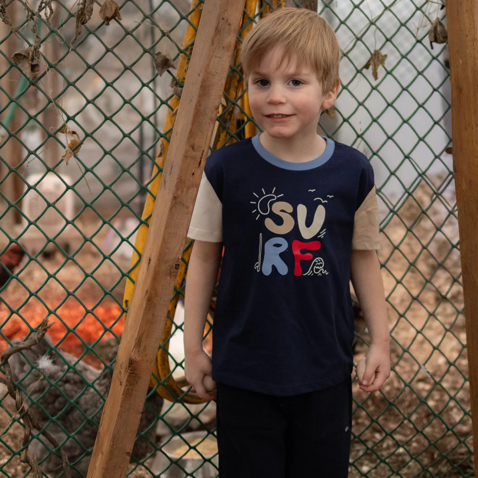 Hot Surf Colorblock T-shirt 2-10 Kids/BOY Tops