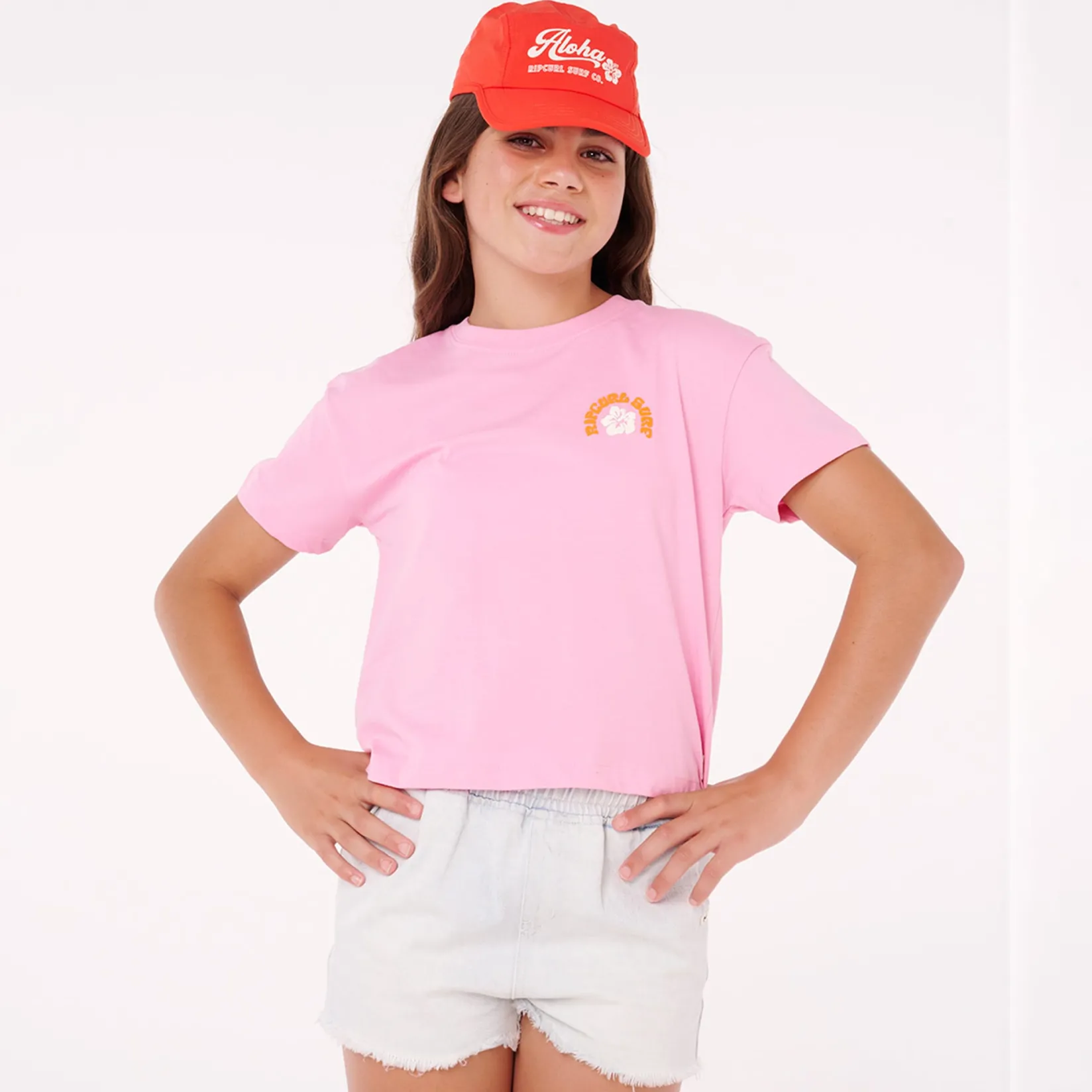 Discount Surf Puff Crop T-shirt 8-14y Kids Tops