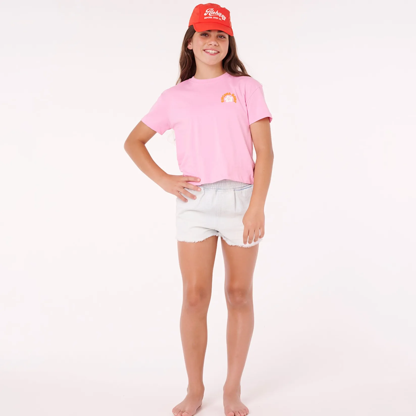 Discount Surf Puff Crop T-shirt 8-14y Kids Tops