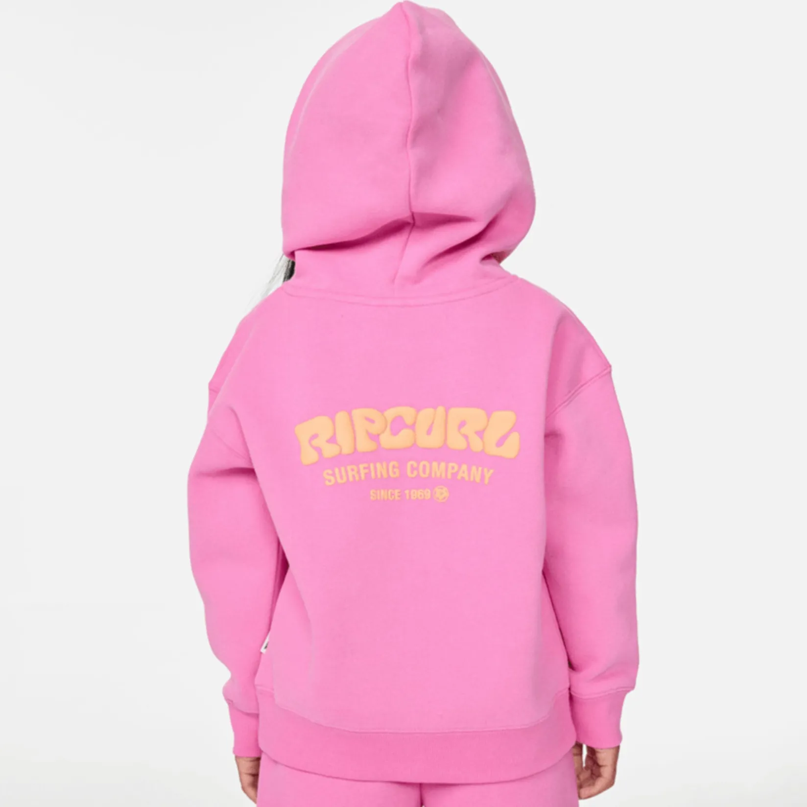Fleeces And Sweatshirts|Tops>Rip Curl Surf Puff Heritage Hoodie 1-8y