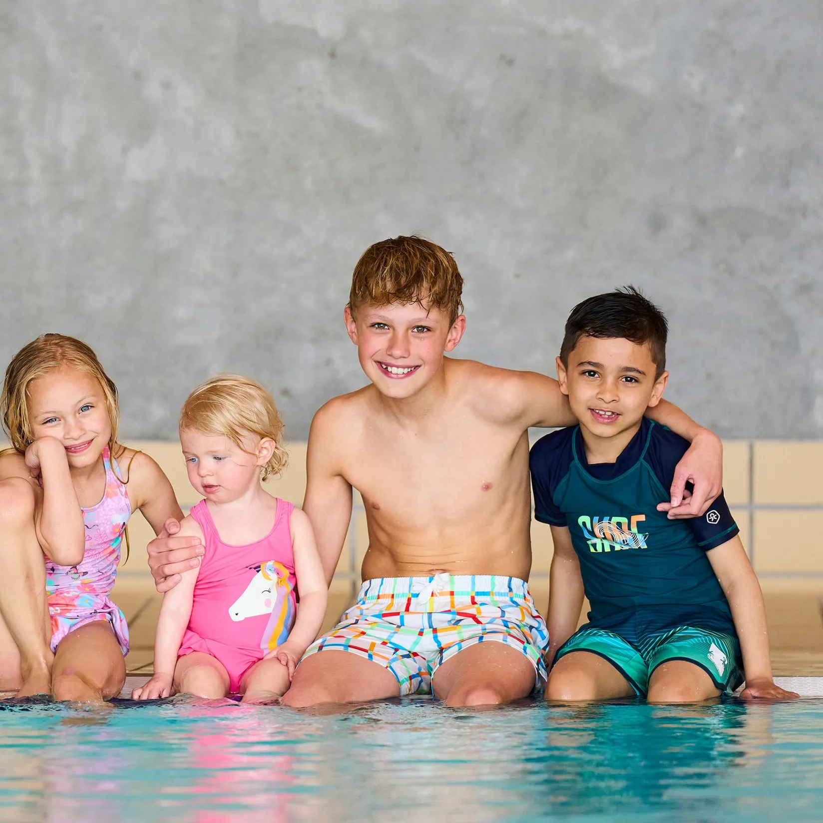 Swimsuits>Color Kids Surf Rashguard 2-12 Teal