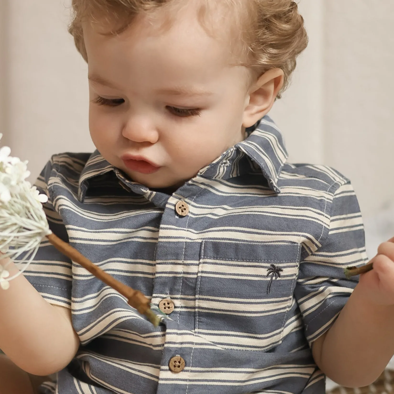 Best Surf Striped Shirt 3-24m BOY Tops