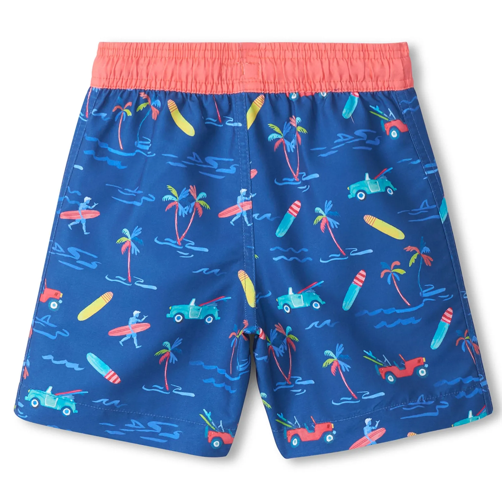 Swimsuits>Hatley Surf Swim Shorts 3-6 Navy