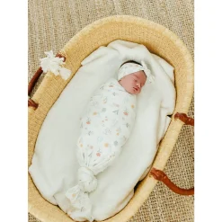 Blankets|Blankets>Copper Pearl Swaddle Blanket - Mabel