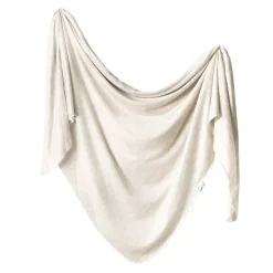 Blankets|Blankets>Copper Pearl Swaddle Blanket - Oat