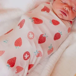 Clearance Swaddle Blanket - Strawberry Kids Blankets|Blankets