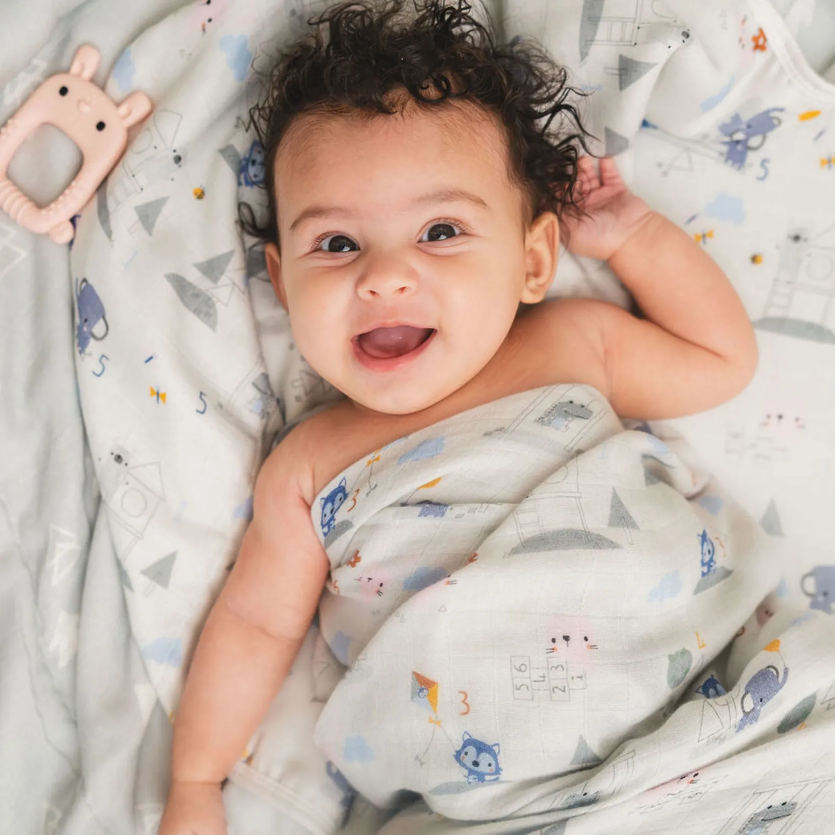 Discount Swaddle Blanket - Tiny Mathletes Kids Blankets|Blankets