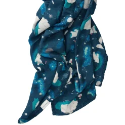 Blankets|Blankets>Loulou Lollipop Swaddle Blanket-Stargazing Bea