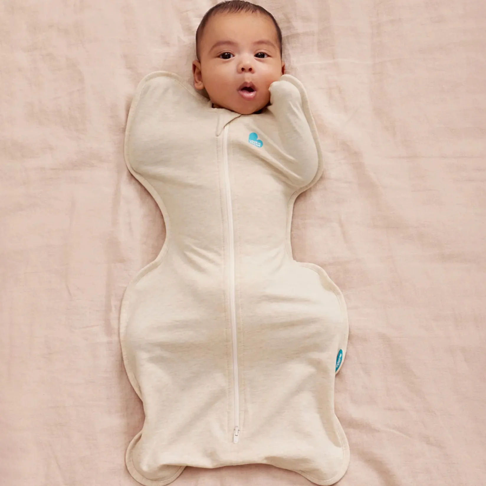 Pajamas|Sleep Bags>Love to Dream Swaddle Up Original Medium 13-19lb - Oat