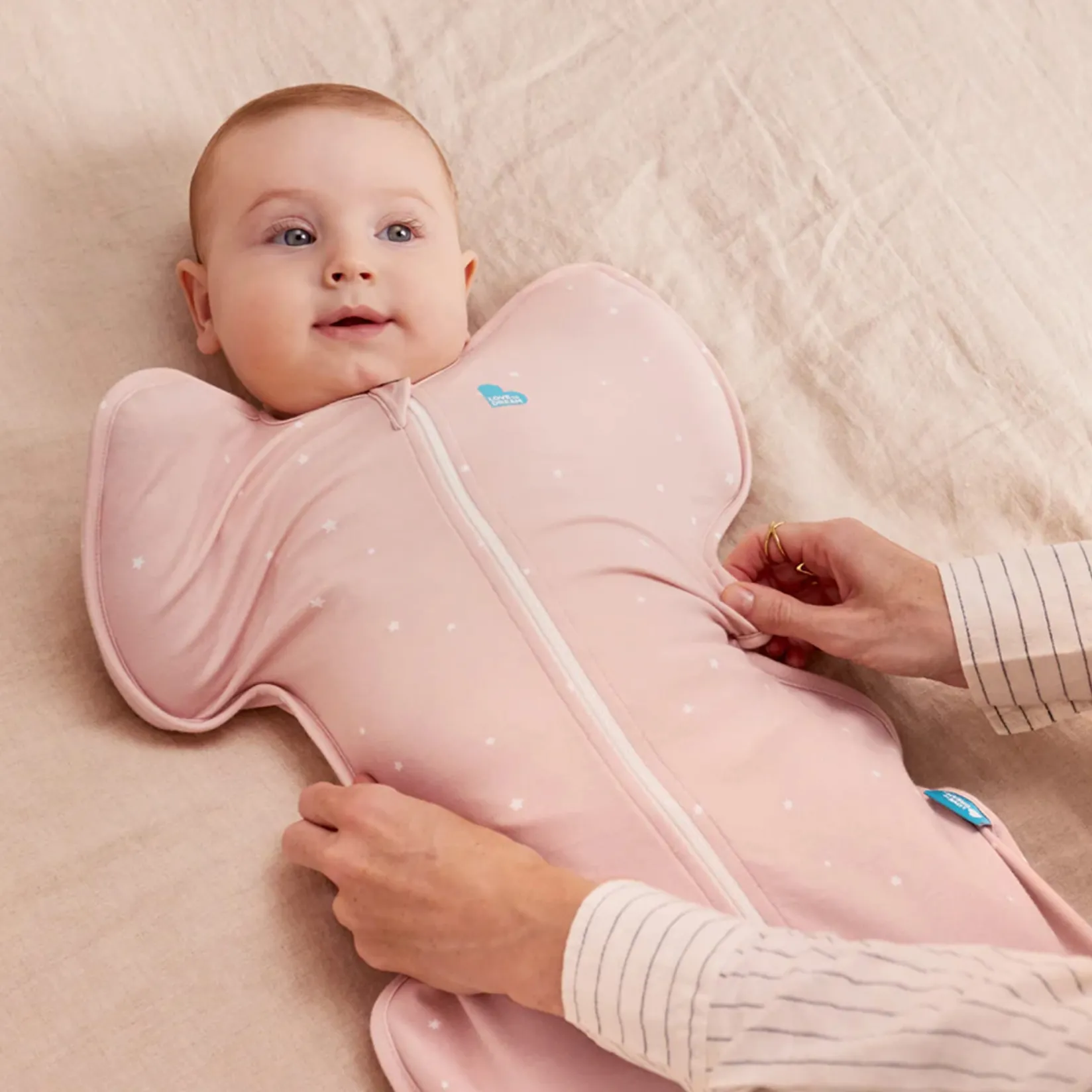 Discount Swaddle Up Original Newborn 5-8.5lb - Starry Pink Pajamas|Sleep Bags