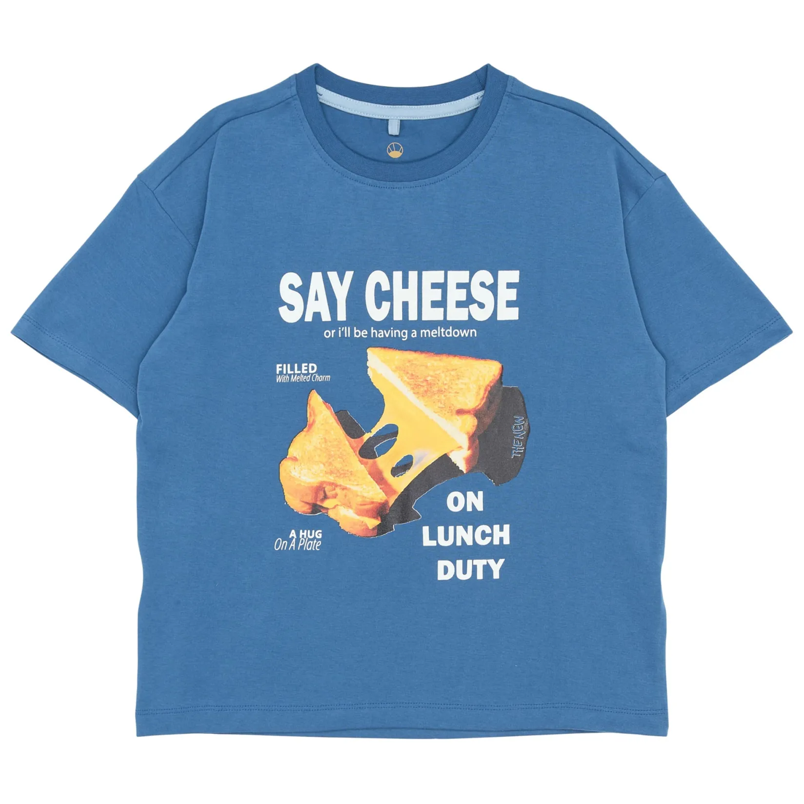 Tops>The New Swayne T-shirt 3-14 Royal Blue