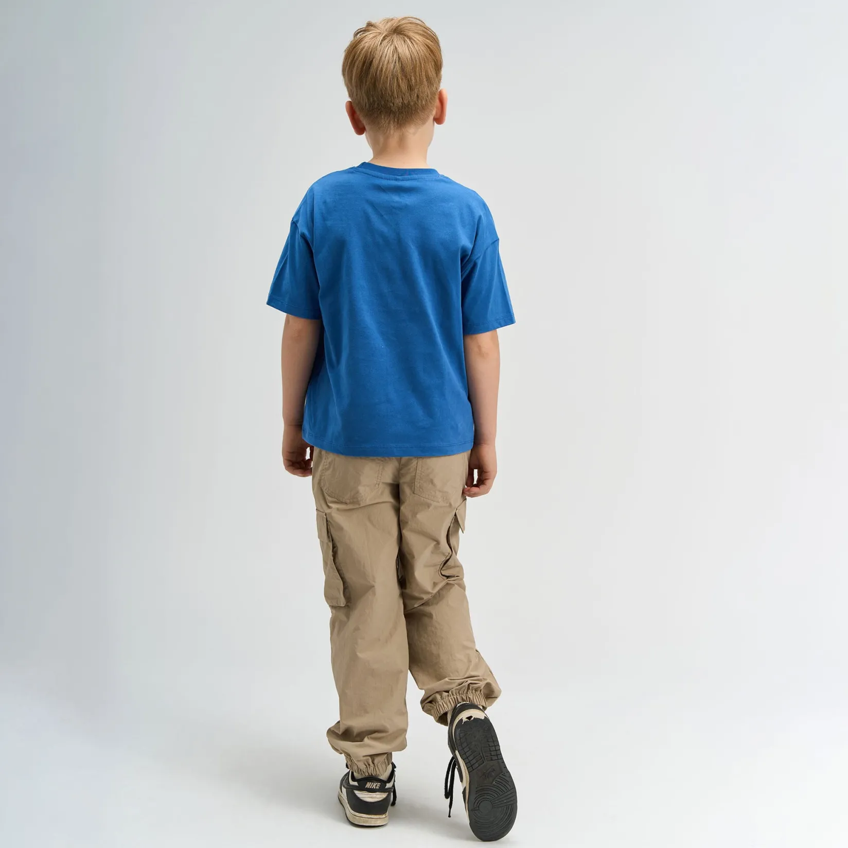 Tops>The New Swayne T-shirt 3-14 Royal Blue