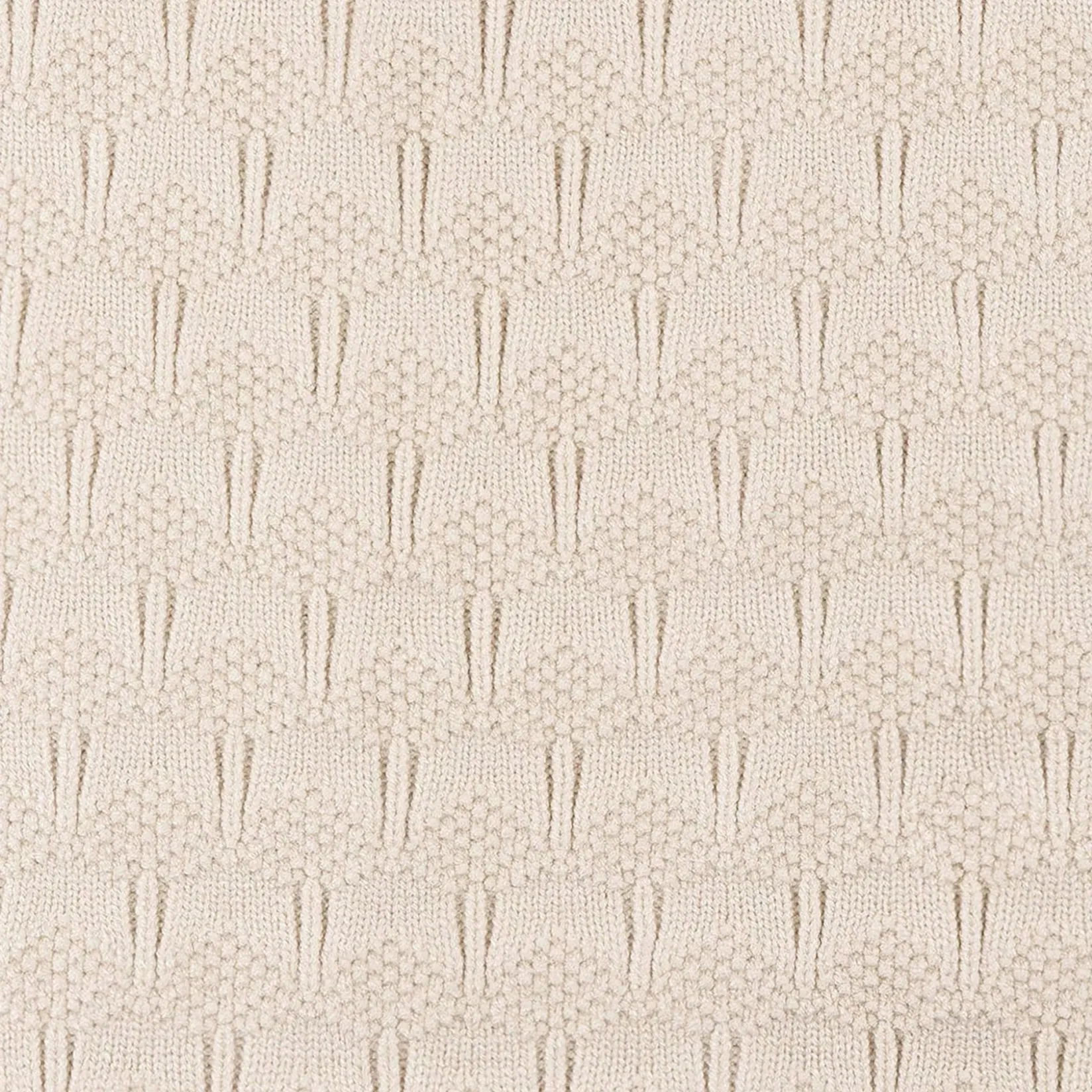 Blankets|Blankets>Just Born Sweater Knit Blanket - Tan