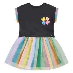 Dresses & Rompers>Deux par Deux Sweet Candy Dress 7-10 Black