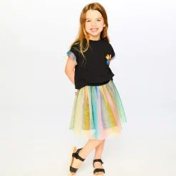 Dresses & Rompers>Deux par Deux Sweet Candy Dress 7-10 Black