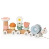 Developmental Toys>Janod Sweet Cocoon Snail Train