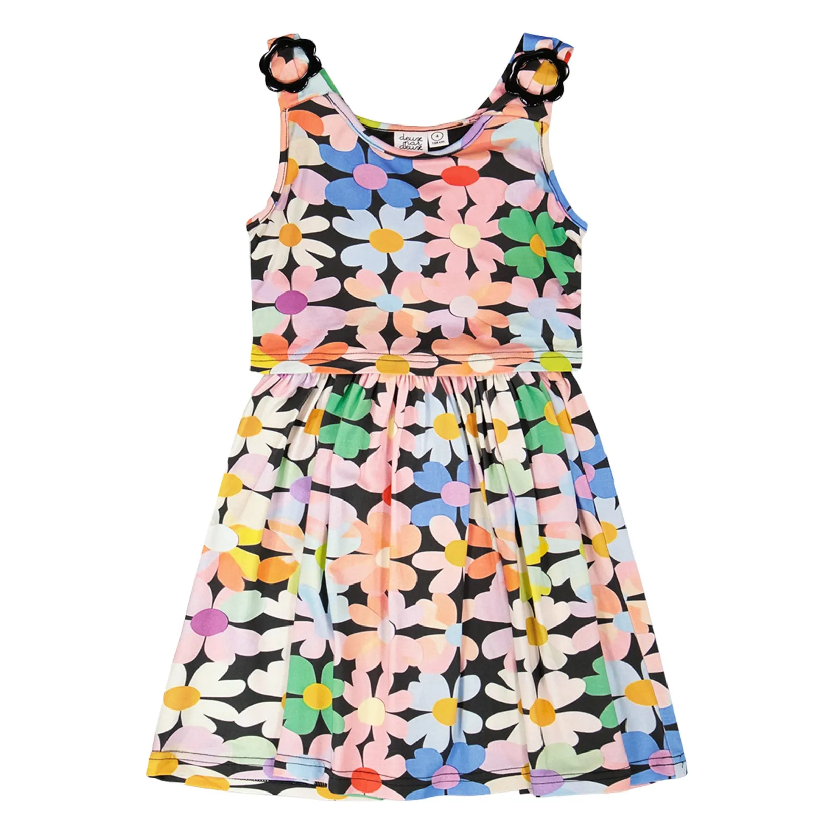 Dresses & Rompers>Deux par Deux Sweet Flowers Dress 3-6 Pink