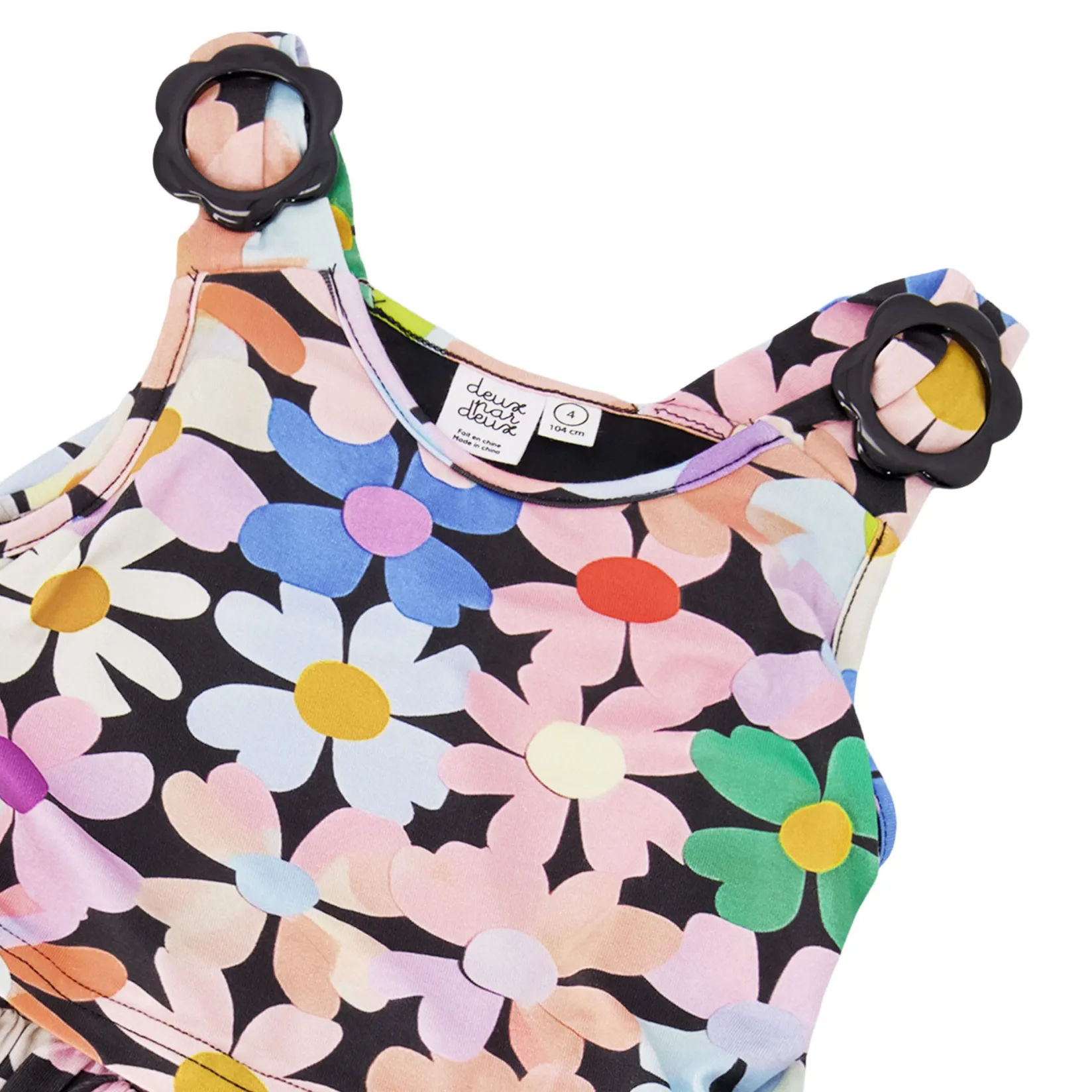 Dresses & Rompers>Deux par Deux Sweet Flowers Dress 3-6 Pink