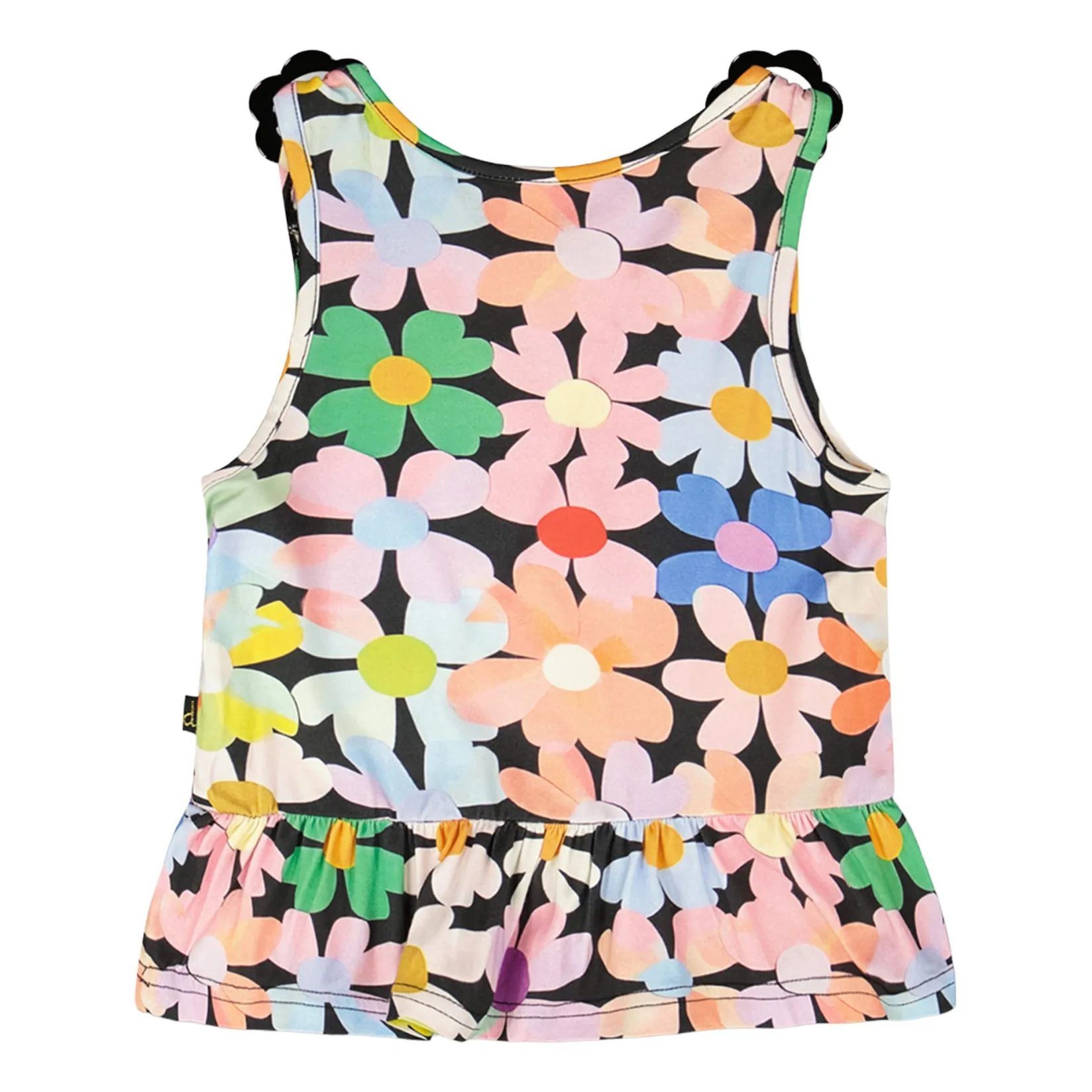 Hot Sweet Flowers Tank Top 7-10 Kids Tops