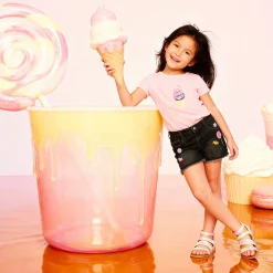 New Sweet Ice Cream T-shirt 3-6 Kids Tops