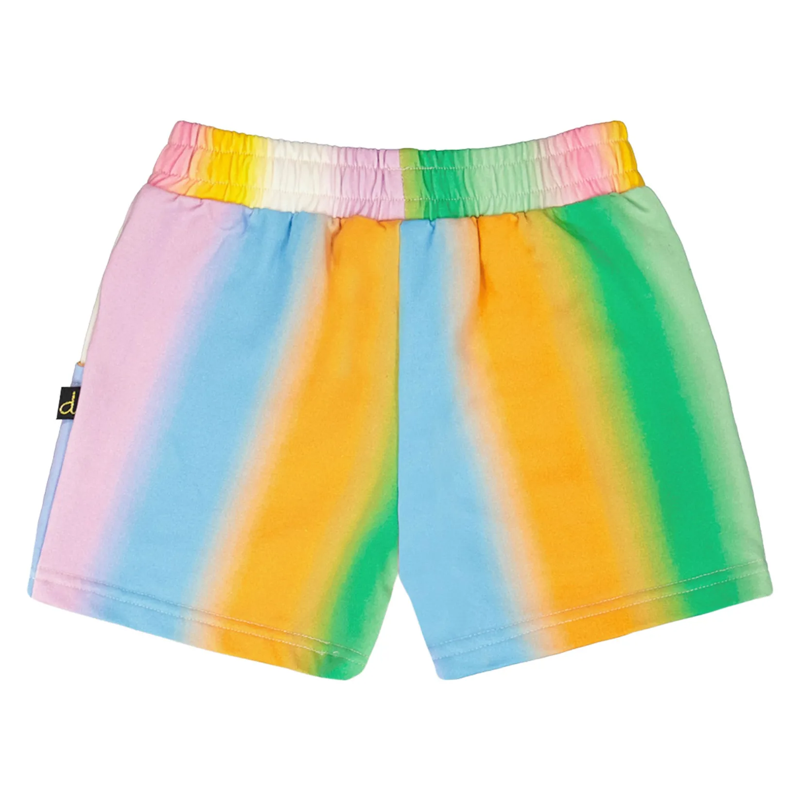 Shorts & Bermuda>Deux par Deux Sweet Rainbow Short 7-10 Pink