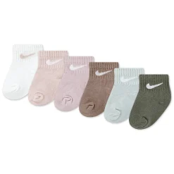 Discount Swoosh Ankle Socks (6) 6-24m Socks|Underwear & Socks